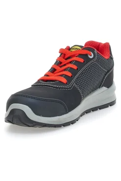 Scarpe antinfortunistiche nere S3S FO SR SC MET FREE traspiranti Diadora Speedy Race Low