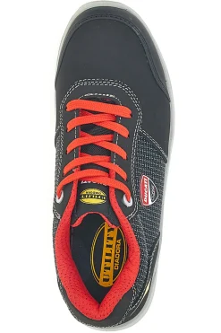 Scarpe antinfortunistiche nere S3S FO SR SC MET FREE traspiranti Diadora Speedy Race Low