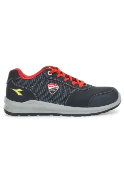 Scarpe antinfortunistiche nere S3S FO SR SC MET FREE traspiranti Diadora Speedy Race Low