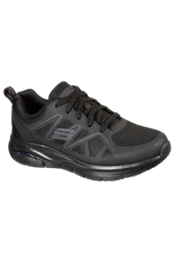 Scarpe Antinfortunistiche Nere SKECHERS Work: Arch Fit® SR - Axtell OB A FO SRC ESD