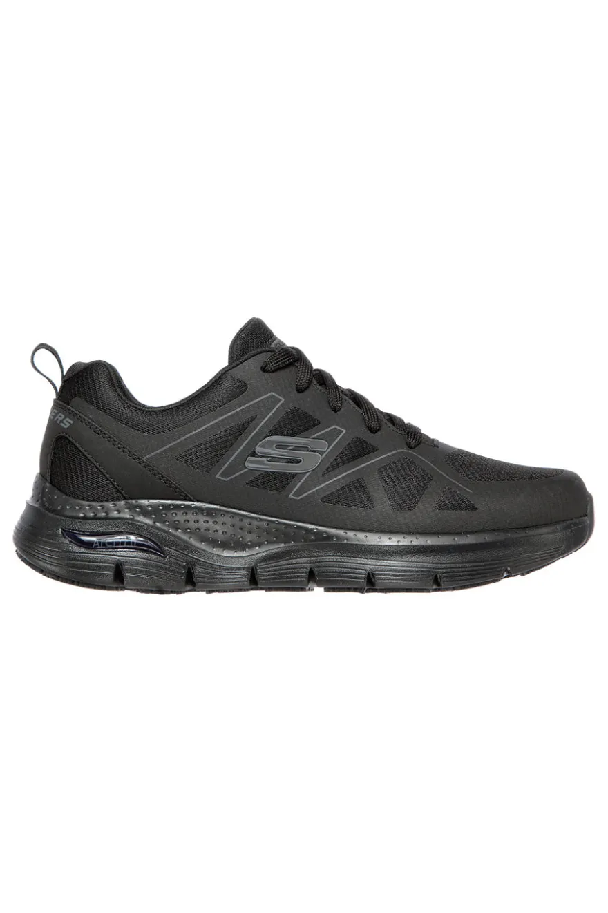 Scarpe Antinfortunistiche Nere SKECHERS Work: Arch Fit® SR - Axtell OB A FO SRC ESD