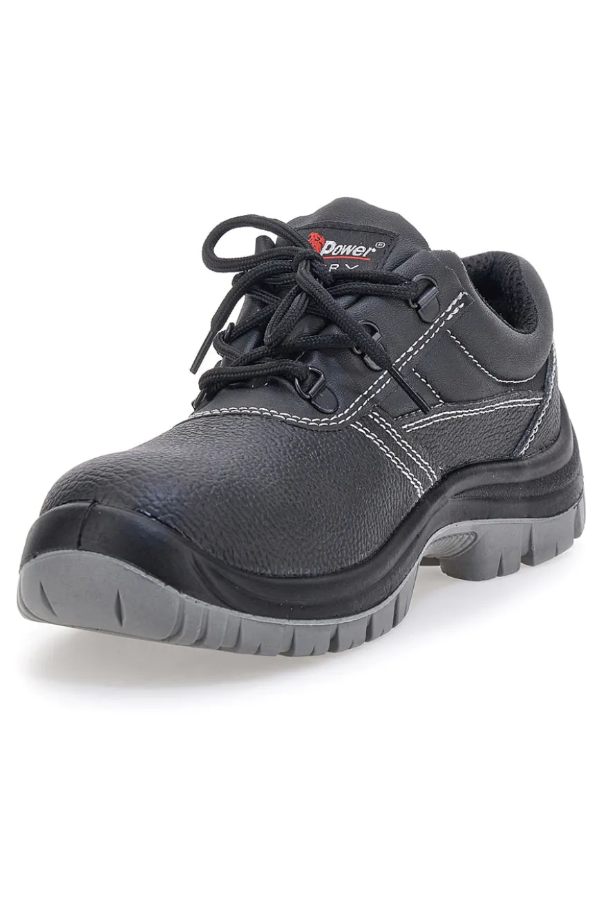 Scarpe antinfortunistiche da uomo nere in pelle U. Power Simple L S3 FO SR