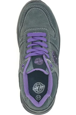 Scarpe antinfortunistiche grigio viola in pelle Sevenoaks PK23163 S1 P FO SR