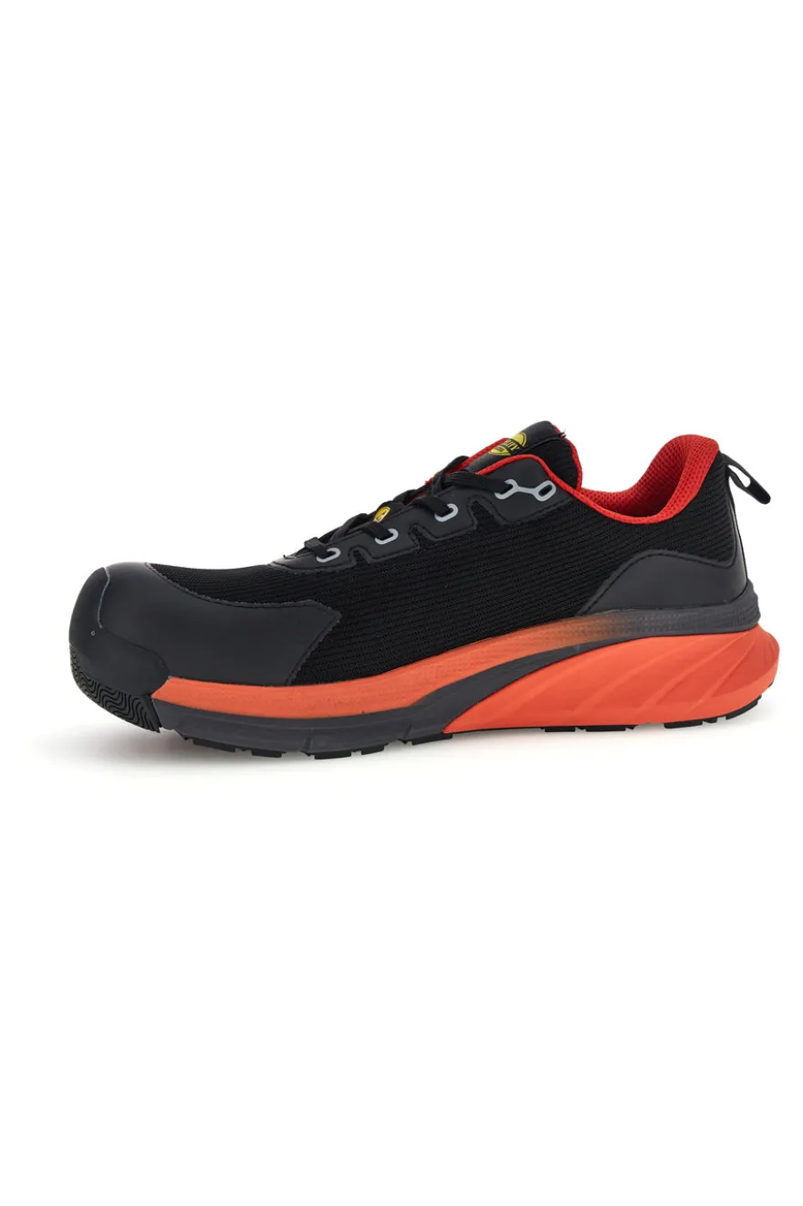 Scarpe antinfortunistiche basse nero arancione S3S SC SR HRO ESD Diadora utility Vortex DA2 Low