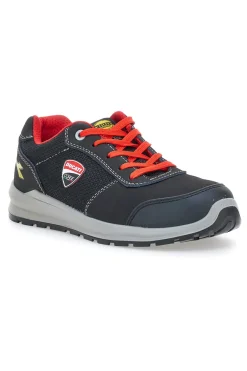 Scarpe antinfortunistiche nere S1PS FO SR SC MET FREE traspiranti Diadora Speedy Race Low