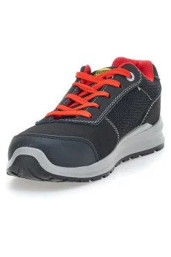 Scarpe antinfortunistiche nere S1PS FO SR SC MET FREE traspiranti Diadora Speedy Race Low