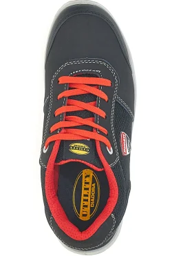 Scarpe antinfortunistiche nere S1PS FO SR SC MET FREE traspiranti Diadora Speedy Race Low