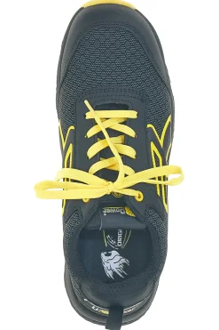 Scarpe antinfortunistiche da uomo nere gialle basse U. Power Maverick S3S CI HI HRO FO SR ESD