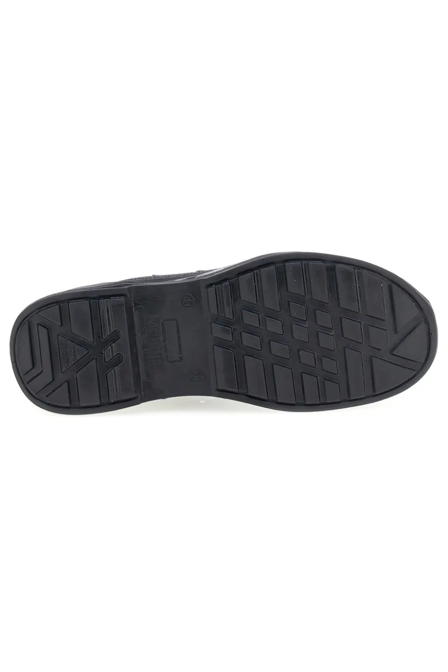 Scarpe antinfortunistiche da uomo nere blu basse U. Power Diwi ESD S1PS FO SR ESD