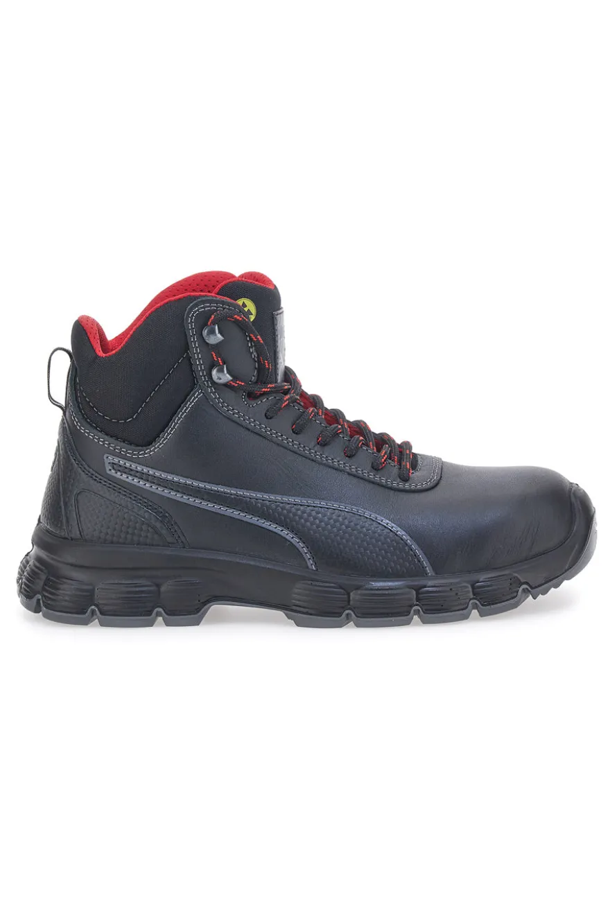 Scarpe antinfortunistiche nere S3L ESD F0 SR Puma Condor Black Mid