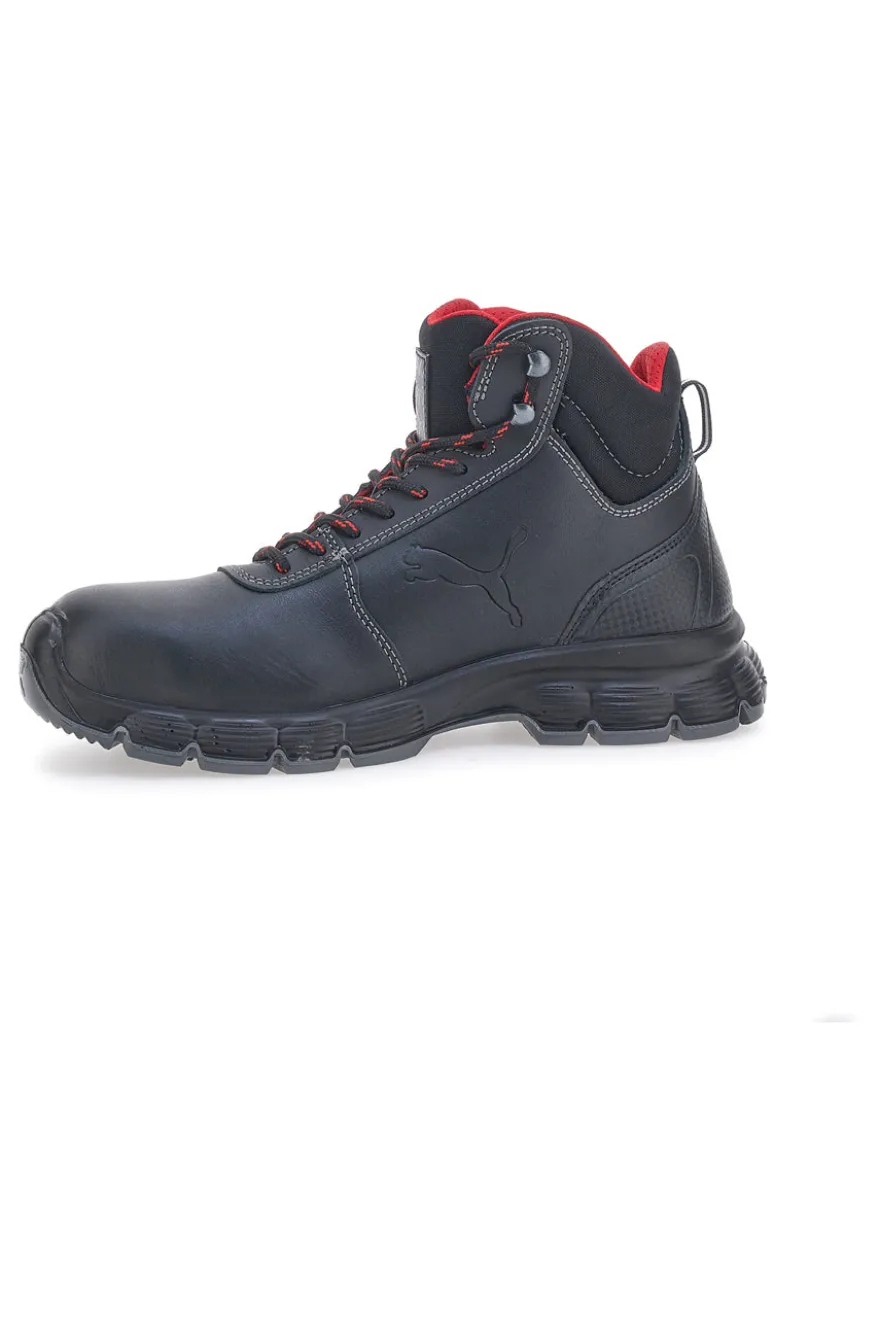 Scarpe antinfortunistiche nere S3L ESD F0 SR Puma Condor Black Mid
