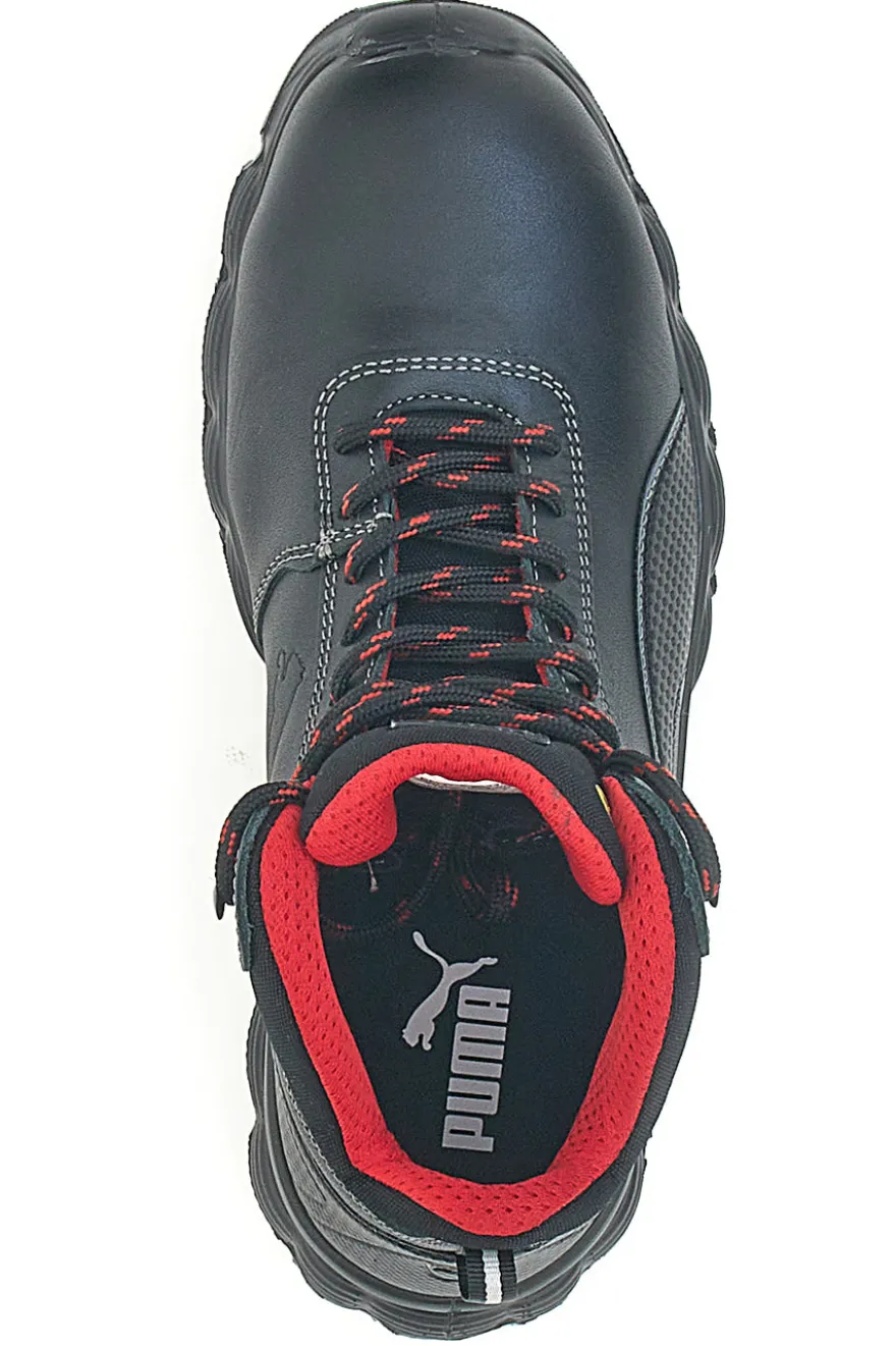 Scarpe antinfortunistiche nere S3L ESD F0 SR Puma Condor Black Mid