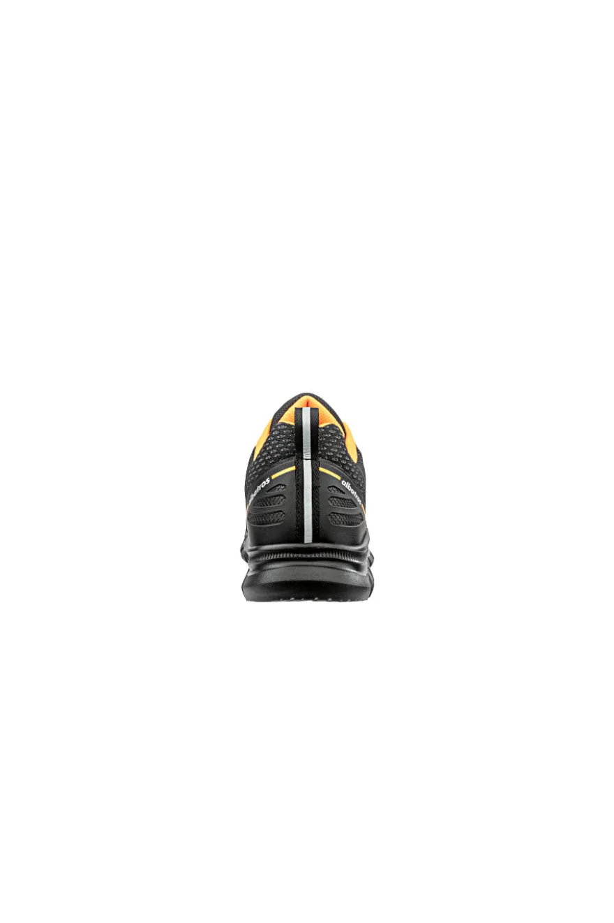 Scarpe antinfortunistiche nere leggere S1PS SR Albatros Levitate Orange Low