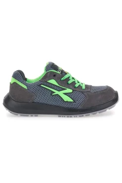 Scarpe antinfortunistiche grigie traspiranti U.Power Gemini ESD S1P SRC