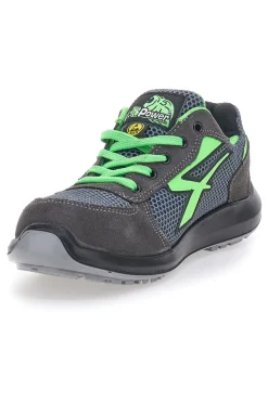 Scarpe antinfortunistiche grigie traspiranti U.Power Gemini ESD S1P SRC