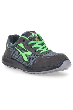 Scarpe antinfortunistiche grigie traspiranti U.Power Gemini ESD S1P SRC