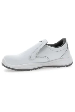 Scarpe antinfortunistiche bianche S2 SR in pelle Blu energy BS100