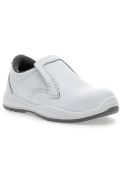 Scarpe antinfortunistiche bianche S2 SR in pelle Blu energy BS100