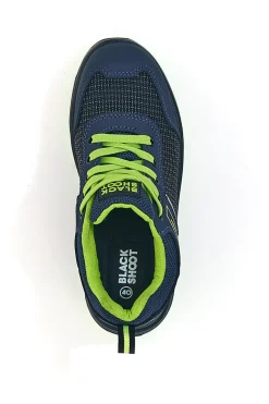 Scarpe antinfortunistiche blu Black Shoot PK23044 S1PL