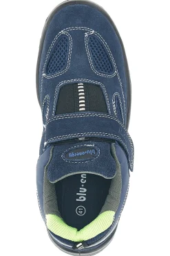 Scarpe antinfortunistiche blu S1P SR in pelle Blu energy BS120