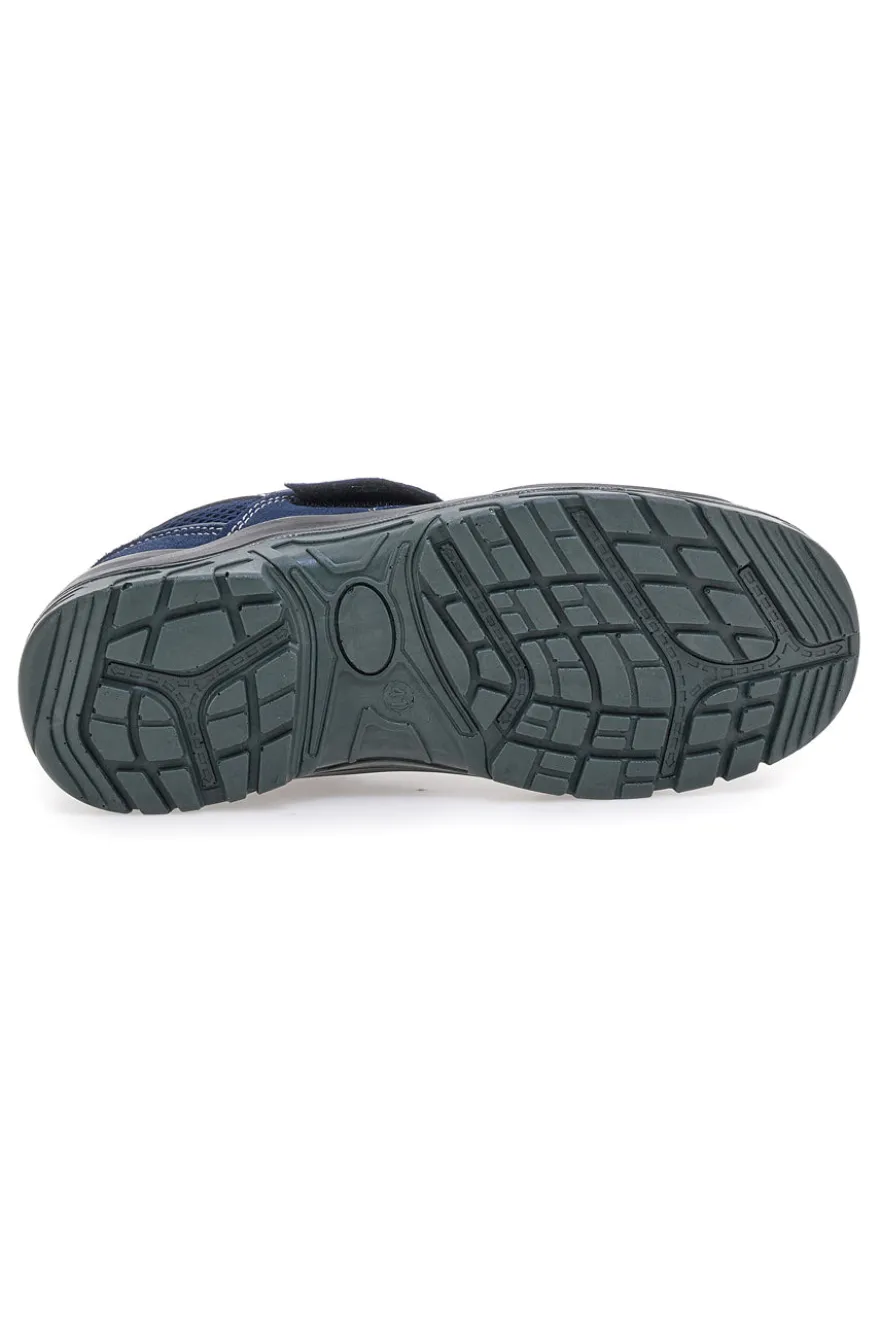 Scarpe antinfortunistiche blu S1P SR in pelle Blu energy BS120