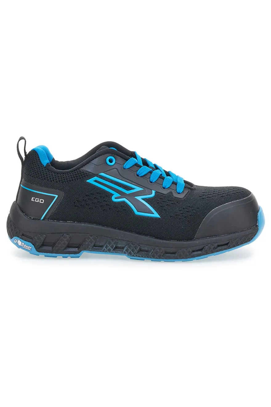 Scarpe antinfortunistiche Nero tessuto tecnico U. power Deon S1PS HI HRO FO SR ESD