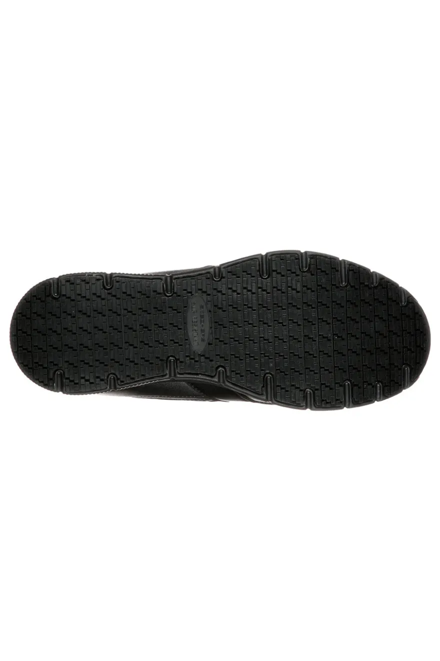 Scarpe Antinfortunistiche Nere SKECHERS Work Relaxed Fit - Nampa OB SRC FO