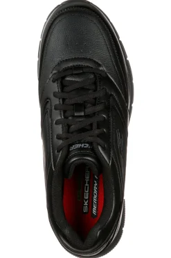 Scarpe Antinfortunistiche Nere SKECHERS Work Relaxed Fit - Nampa OB SRC FO