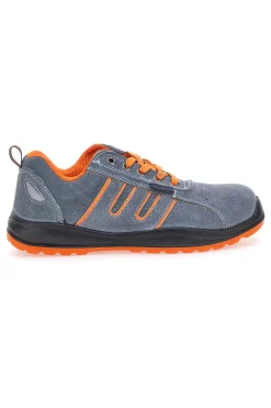 Scarpe antinfortunistiche grigie S1P traspiranti antiscivolo Blue Energy BS 80