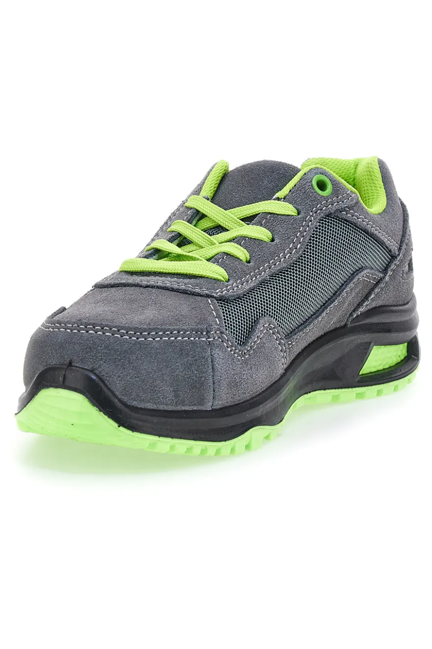 Scarpe antinfortunistiche grigie verdi Black Shoot PK24581 S1PL