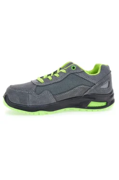 Scarpe antinfortunistiche grigie verdi Black Shoot PK24581 S1PL