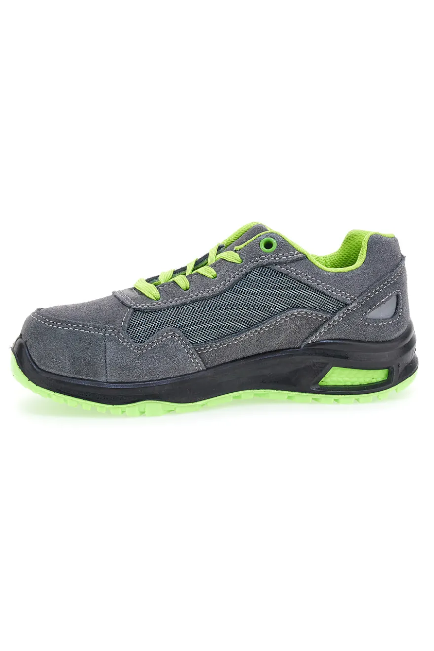 Scarpe antinfortunistiche grigie verdi Black Shoot PK24581 S1PL