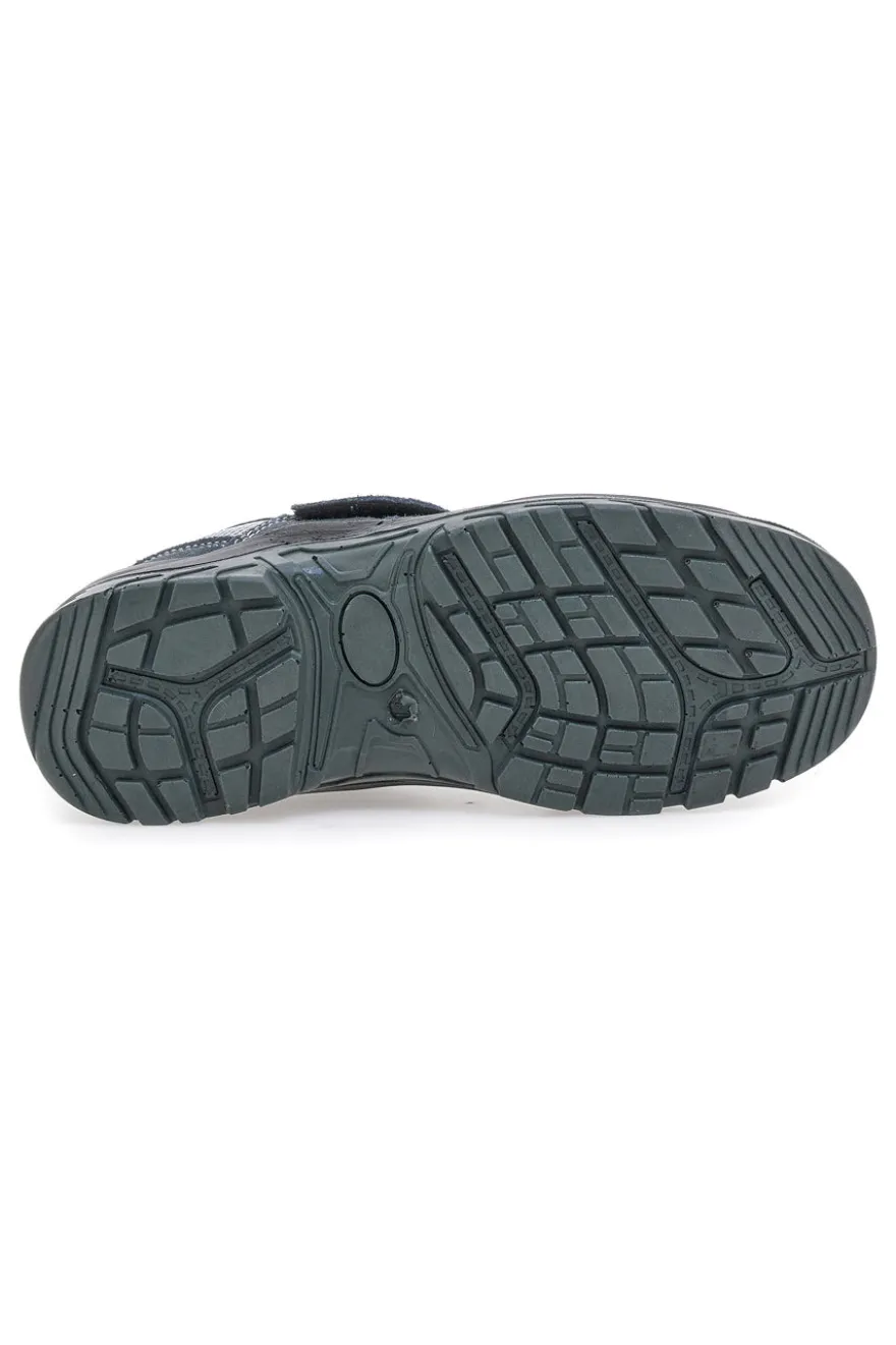 Scarpe antinfortunistiche grigie S1P SR in pelle Blu energy BS120