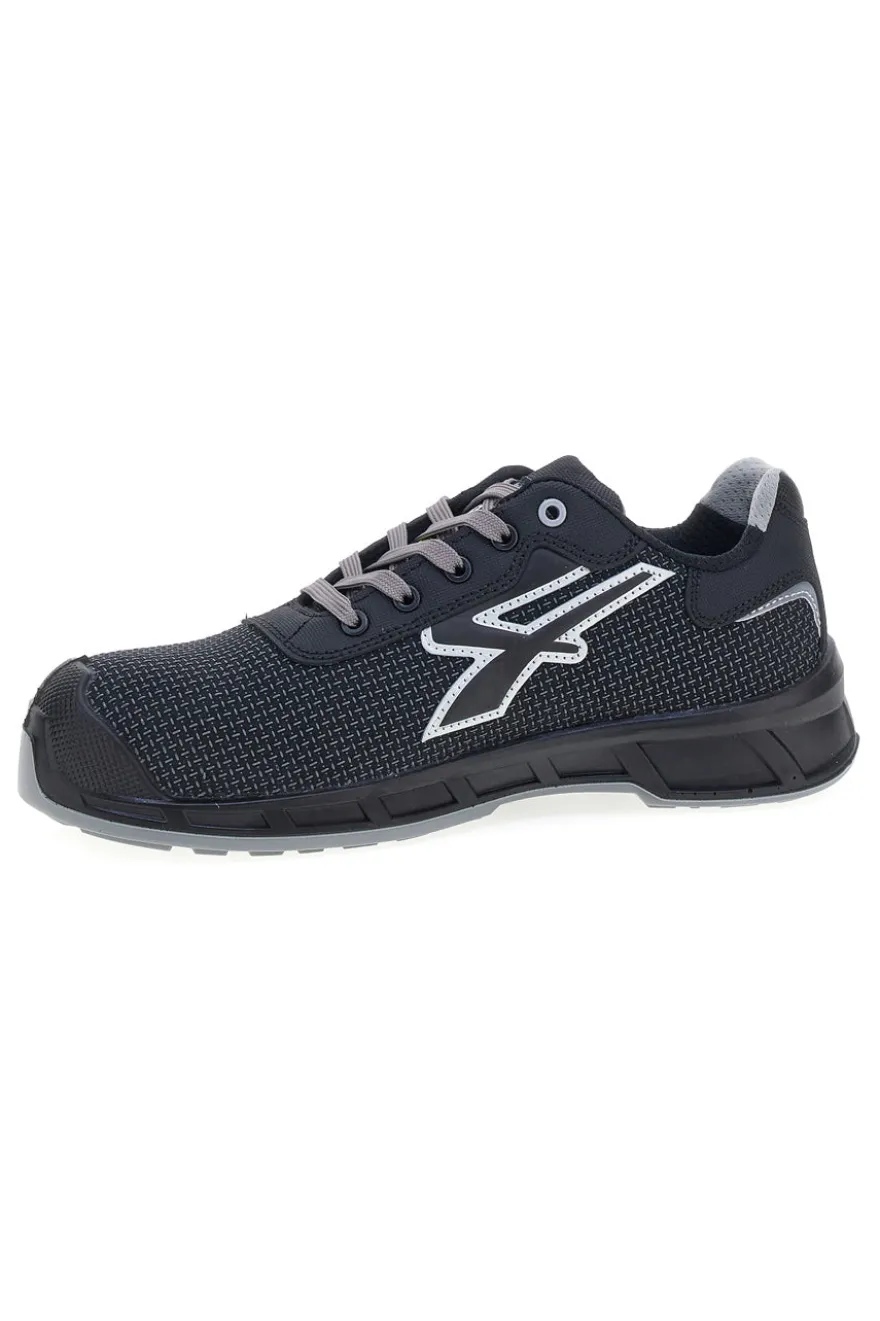 Scarpe antinfortunistiche da uomo nere basse in Putek Plus U. Power Jackson S S3S CI FO SR ESD