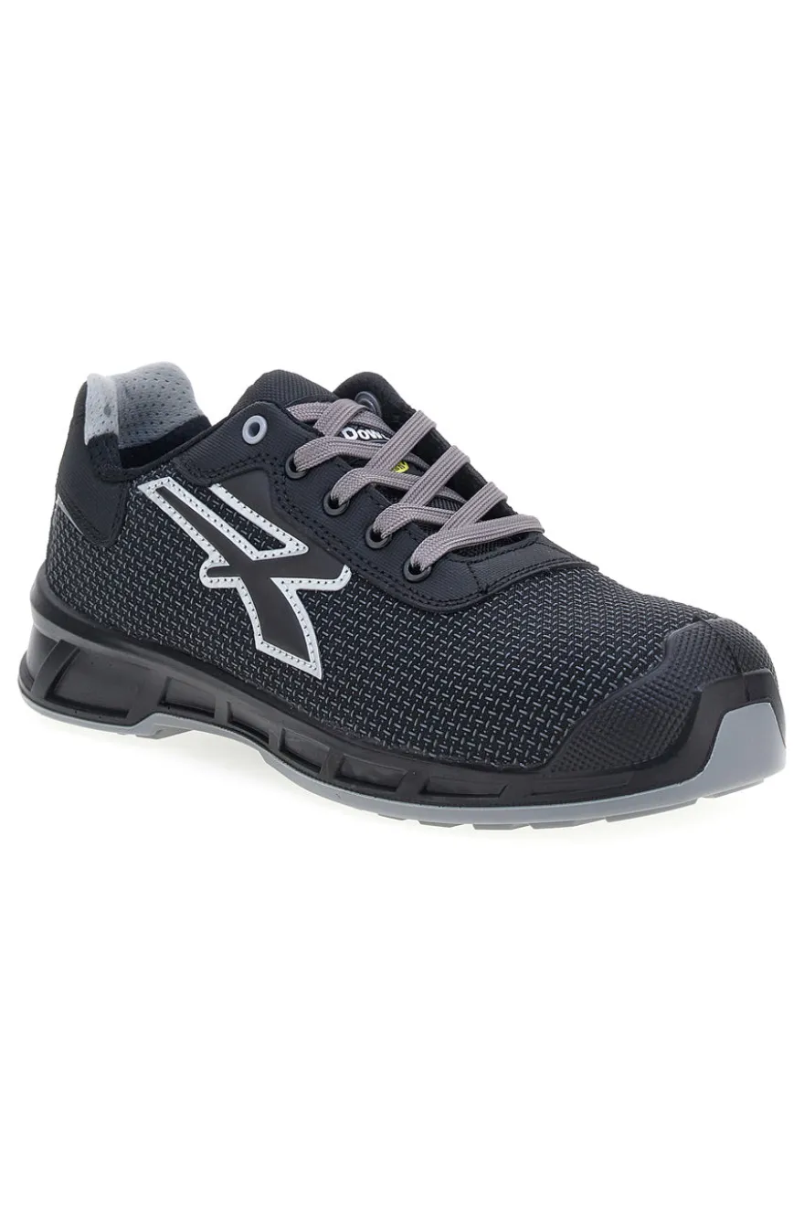 Scarpe antinfortunistiche da uomo nere basse in Putek Plus U. Power Jackson S S3S CI FO SR ESD
