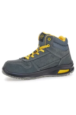 Scarpe antinfortunistiche blu giallo in pelle S1 P FO SR Sevenoaks PK23739