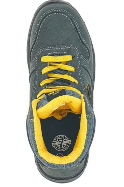 Scarpe antinfortunistiche blu giallo in pelle S1 P FO SR Sevenoaks PK23739