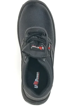 Scarpe antinfortunistiche nere basse in pelle idrorepellente U.Power Simple L S3 FO SR