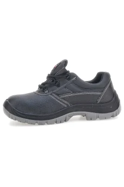 Scarpe antinfortunistiche nere basse in pelle idrorepellente U.Power Simple L S3 FO SR