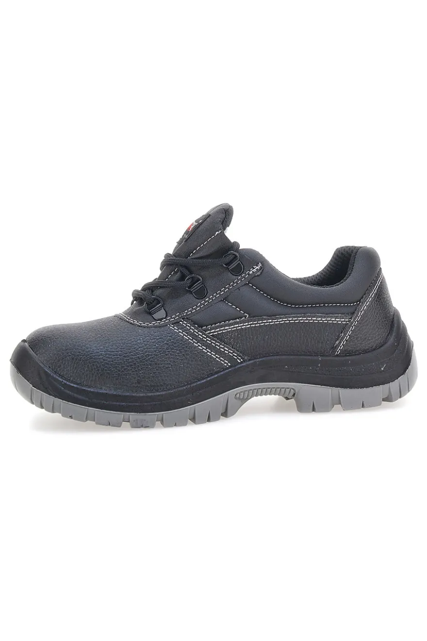 Scarpe antinfortunistiche nere basse in pelle idrorepellente U.Power Simple L S3 FO SR