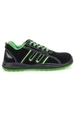 Scarpe antinfortunistiche nere S1P traspiranti antiscivolo Blue Energy