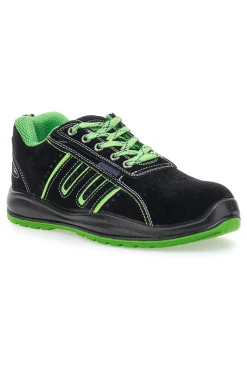Scarpe antinfortunistiche nere S1P traspiranti antiscivolo Blue Energy
