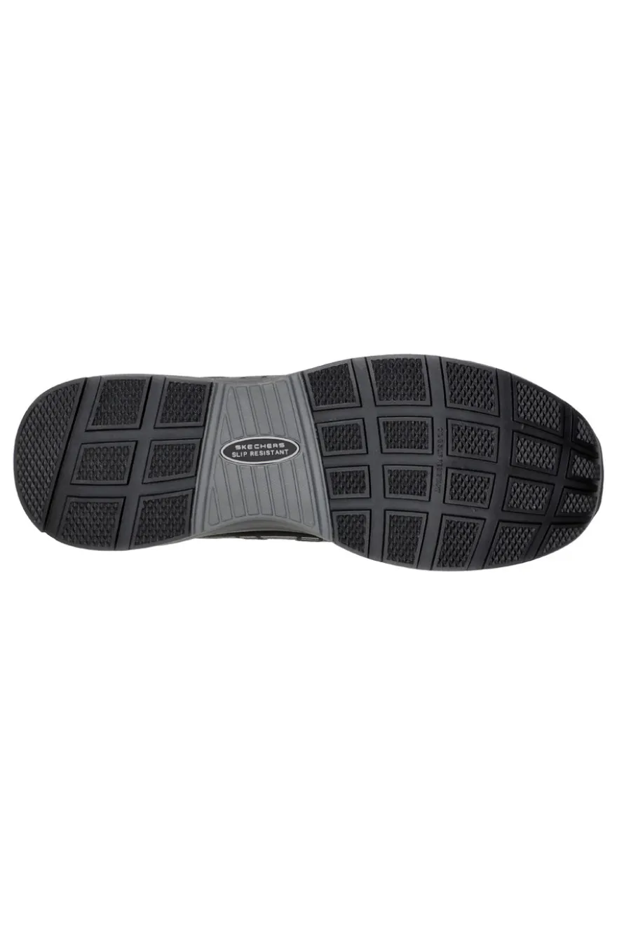 Scarpe Antinfortunistiche Nere Skechers Work: Malad II Comp Toe S1 P SRA ESD