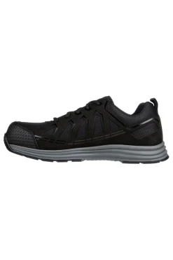Scarpe Antinfortunistiche Nere Skechers Work: Malad II Comp Toe S1 P SRA ESD