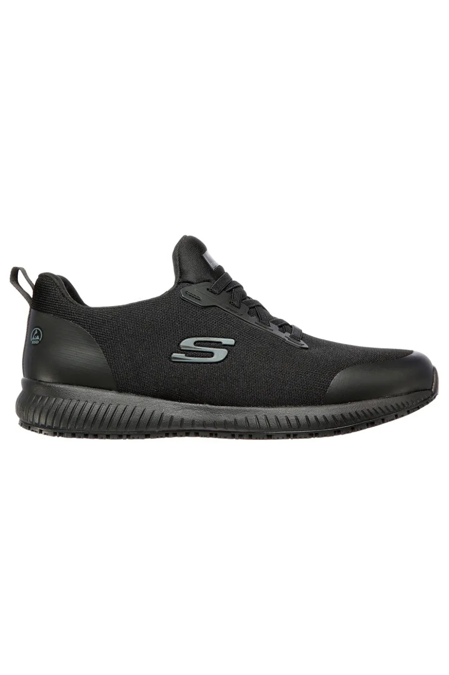 Scarpe Antinfotunistiche Nere SKECHERS Work: Squad SR - Myton O1 FO SRC ESD