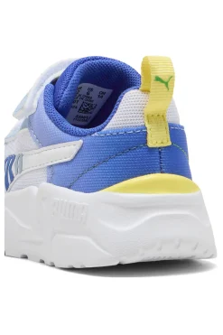Scarpe azzurro con chiusura a strappo e lacci elastici Puma Trinity 2 LT Come On AC+ Inf