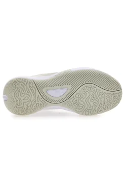 Scarpe basket bianche con inserti beige e suola ammortizzata Under Armour Lockdown 6