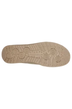 Scarpe beige in tela stile mocassino Skechers Melson Raymon