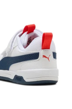 Scarpe bianche blu con chiusura a strappo Puma Multiflex 2 SL V Inf