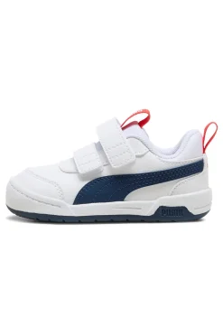 Scarpe bianche blu con chiusura a strappo Puma Multiflex 2 SL V Inf